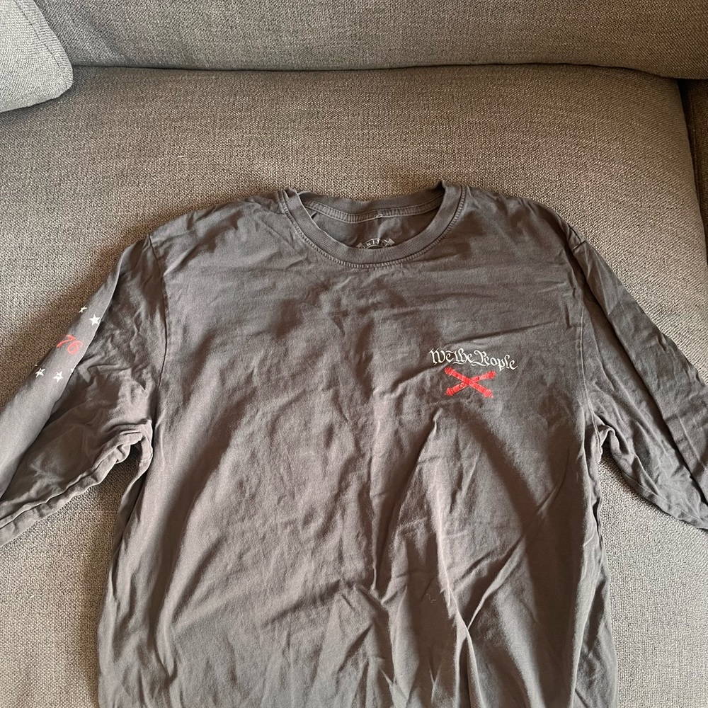 Wild Rags Men's Brown Long Sleeve Tee
